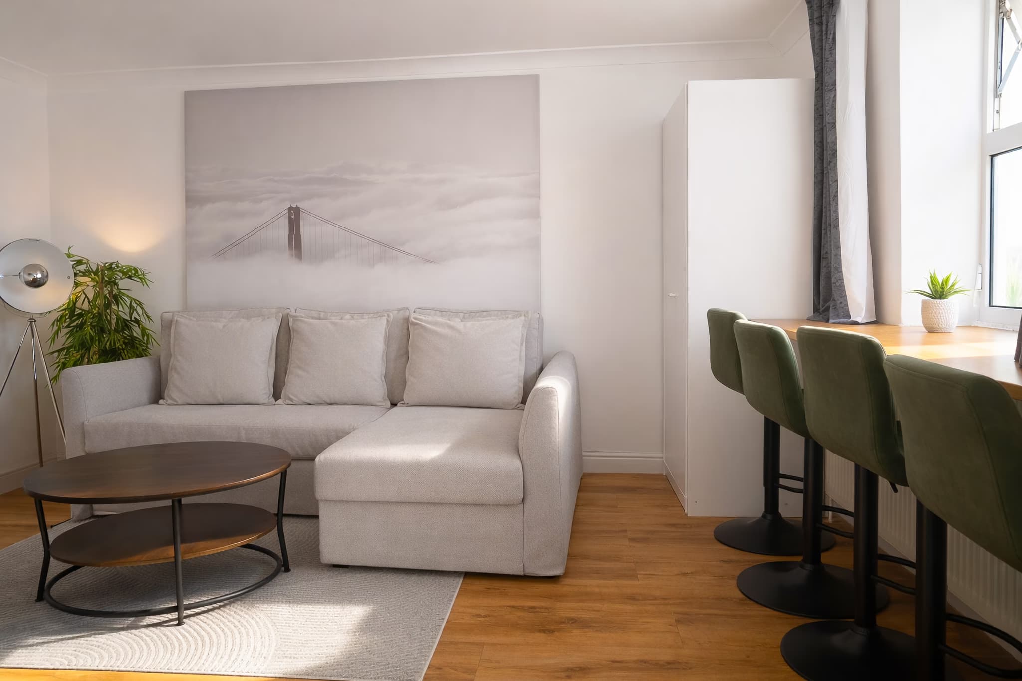 Lounge in the 1-bed Paddington apartment
