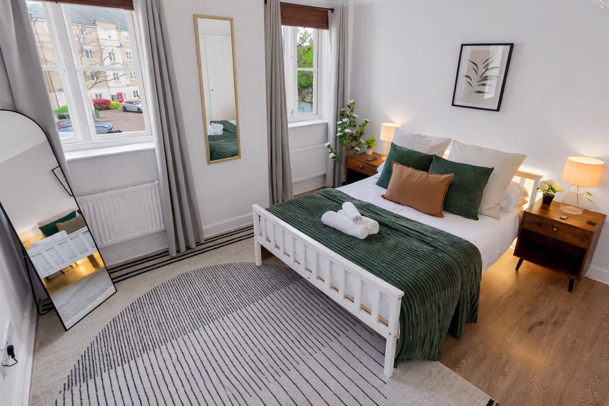 Furnished interior, Brixton serviced apartment